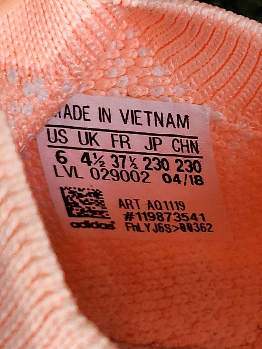 Adidas NMD-R1 Boost Women's Athletic Running/Walking Primeknit Peach Size 6 - Picture 13 of 14